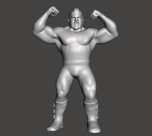 Animal Legion Of Doom The Road Warriors WWE WCW Custom 3D Printed Galoob Scaled Figure