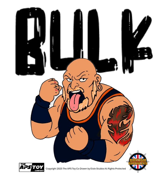 BULK! British Brawlers Series One Figurine Star Of Deadpool and Wolverine PRE ORDER