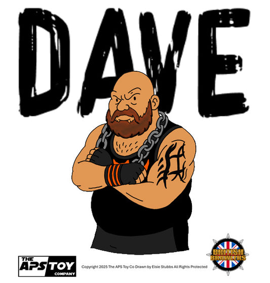 BIG DAVE British Brawlers Series One Figurine PRE ORDER
