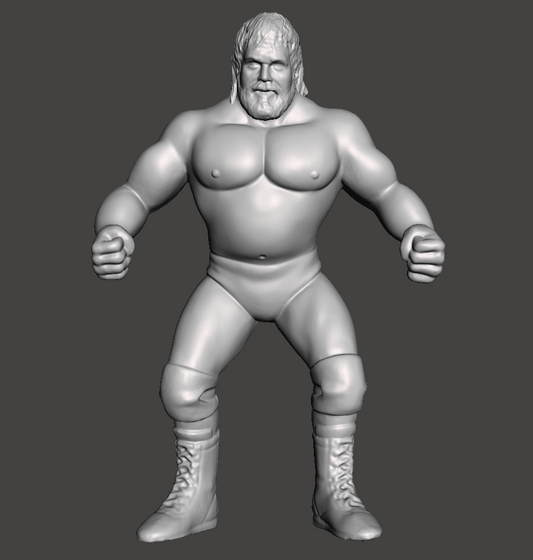 Dr Death Steve Williams WWE WCW Custom 3D Printed Galoob Scaled Figure