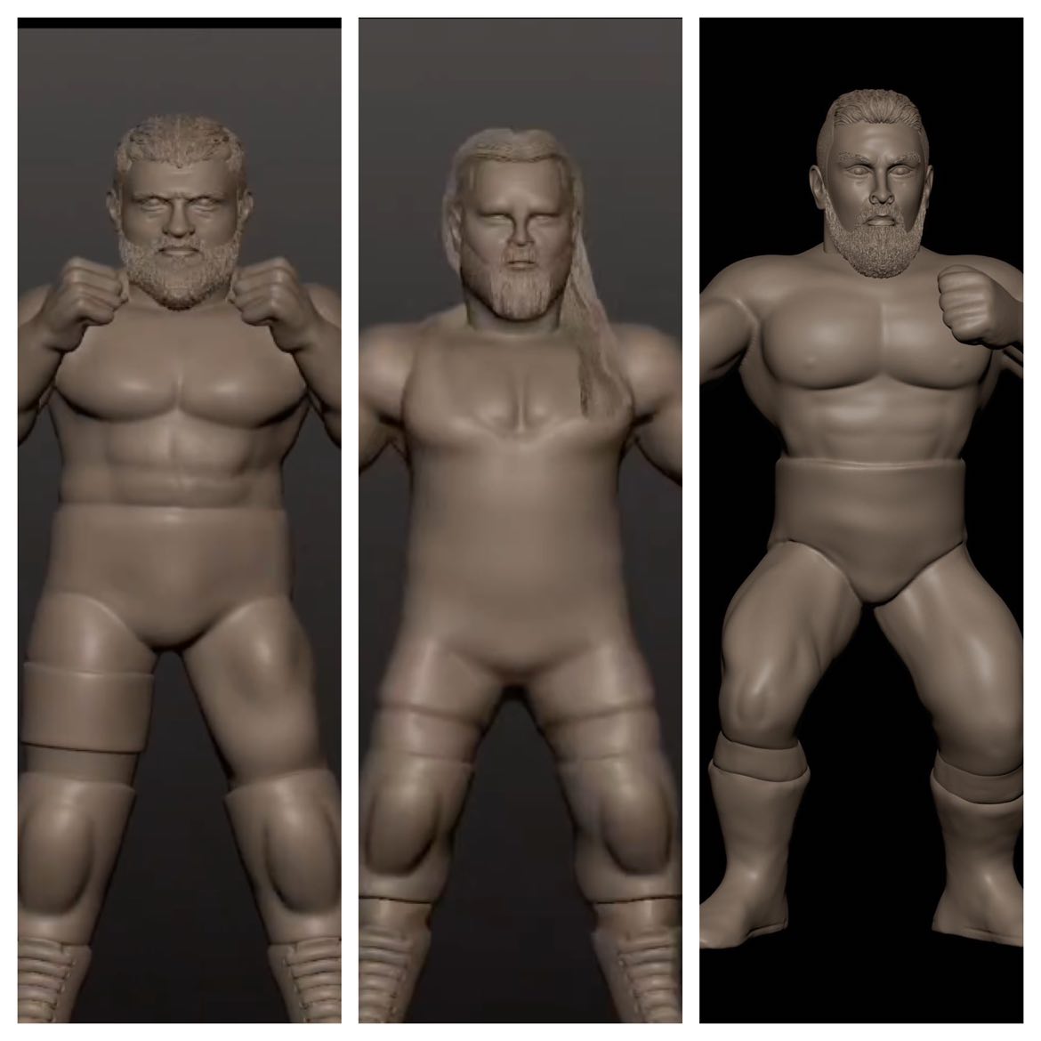GHALUS TAKEOVER - BRITISH BRAWLERS SERIES THREE GHALUS LIMITED EDITION THREE PACK: Joe Coffey, Mark Coffey and Wolfgang