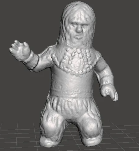 ALUSHE/ KEMONITO WCW Galoob Scaled Figure Lucha Libre Figure Custom