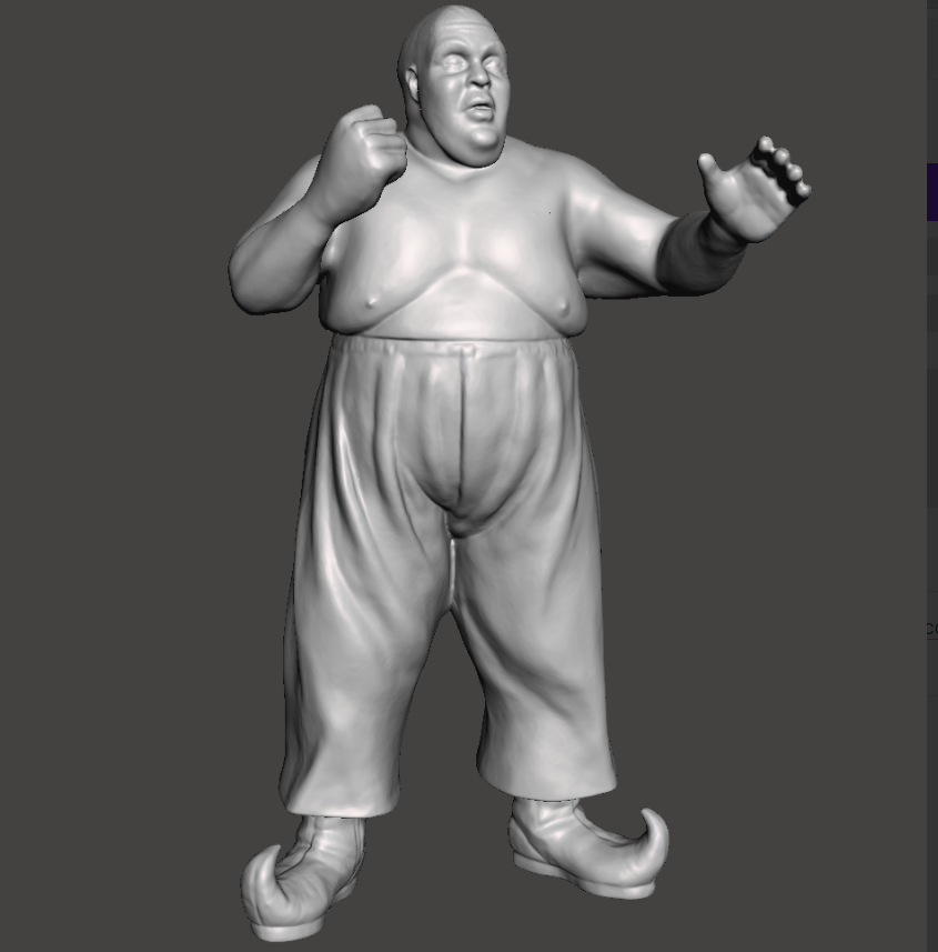 Abdullah The Butcher WWE WCW Custom 3D Printed Galoob Scaled Figure