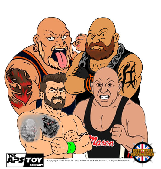 BRITISH BRAWLERS Series One Complete Set