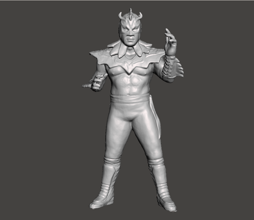Ultimo Dragon WWE WCW Custom 3D Printed Galoob Scaled Figure