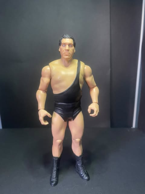 Andre The Giant Basic Action Figure Mattel Near Mint Condition WWF