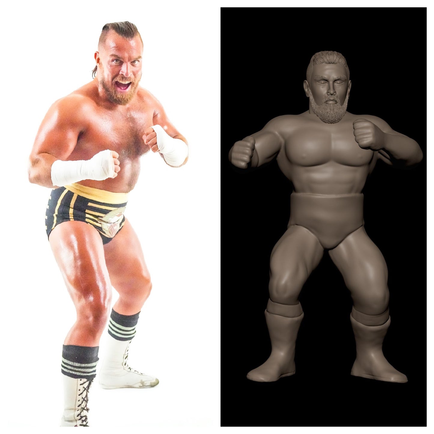 GHALUS TAKEOVER - JOE COFFEY: British Brawlers Series Three Galoob inspired figure