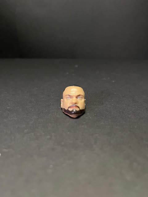 Eddie Kingston AEW Jazwares Head Unused Customs Parts