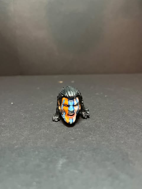 Jeff Hardy Face Painted Head Custom Elite Mattel Rare Hardy Boys