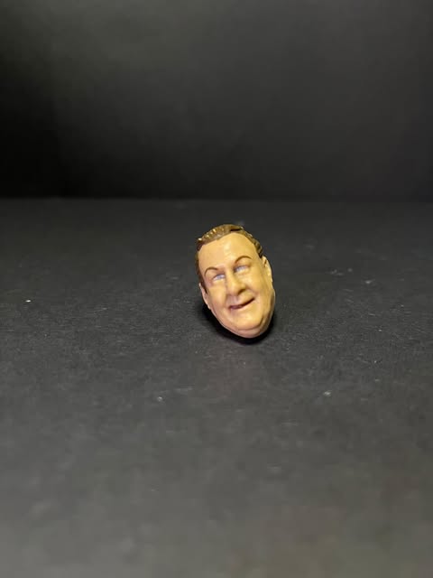 Earl Hebner Jakks Head Rare Larger Variant Custom Referee