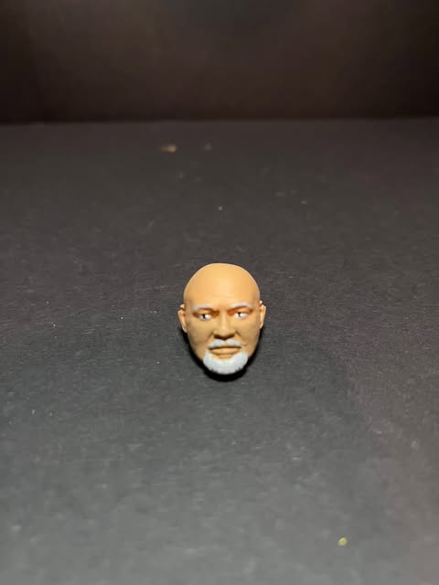 Keiji Mutoh The Great Muta 3D Printed Head Rare Resin Hand Painted