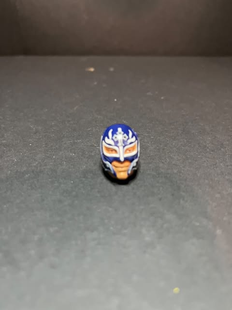 Rey Mysterio Mattel Head Summerslam Rare BAF Blue Mask