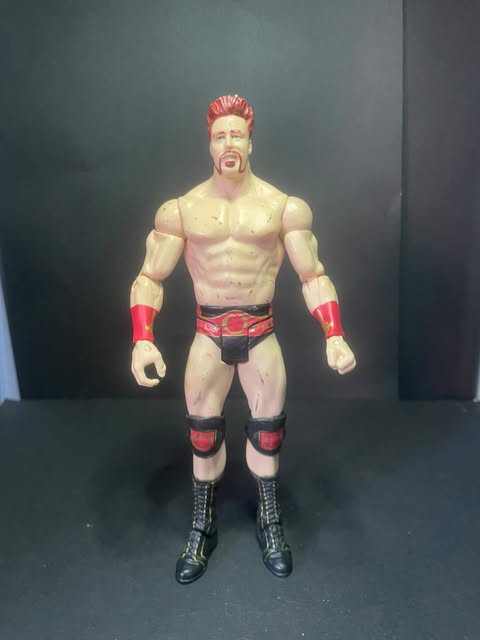 Sheamus Basic Collection Mattel Action Figure Ok Condition some large marks