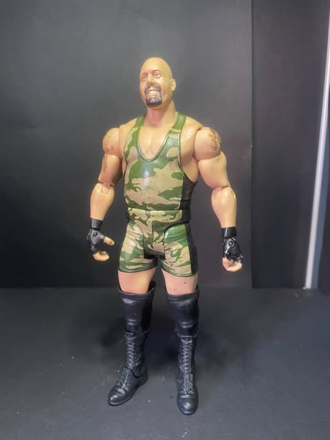 Big Show Mattel Basic Collection Rare Camo Paul White AEW