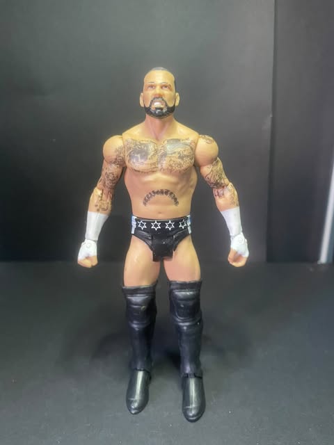 CM Punk basic mattel figure wwe AEW UFC rare Skin Head